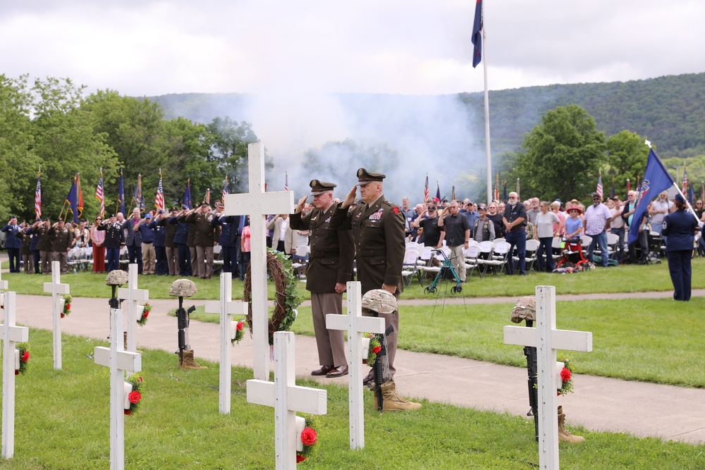 Iron Division’s Boalsburg shrine, memorial service one of a kind