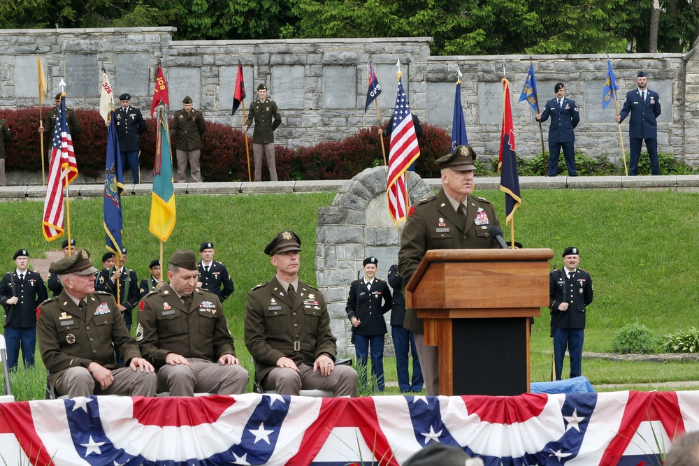 Iron Division’s Boalsburg shrine, memorial service one of a kind