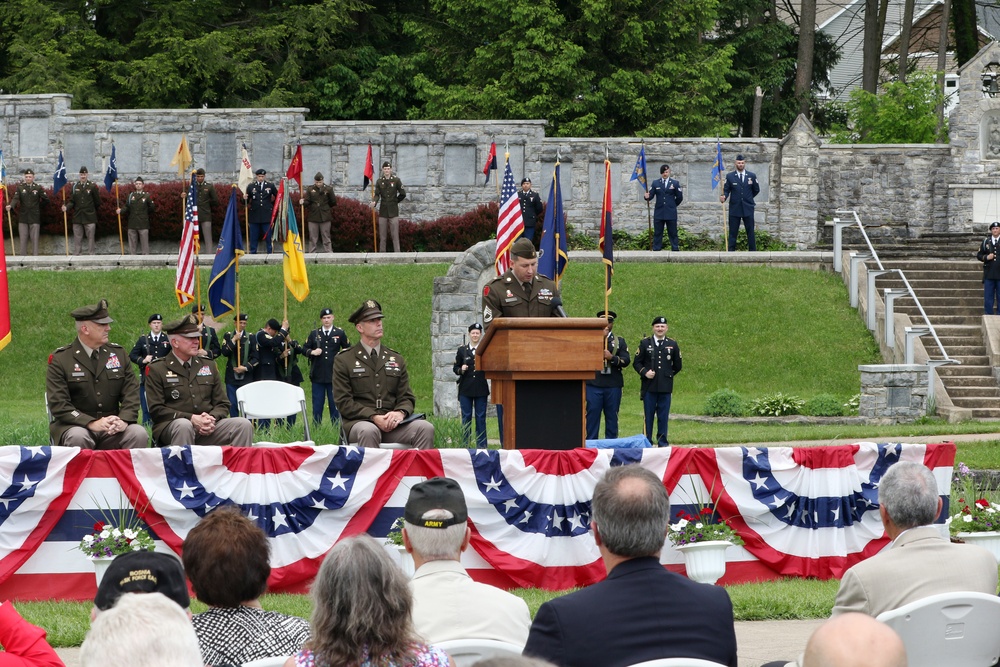 Iron Division’s Boalsburg shrine, memorial service one of a kind