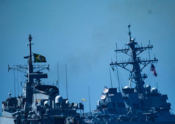 Precision driving with the U.S. Navy, Coast Guard and Brazilian navy