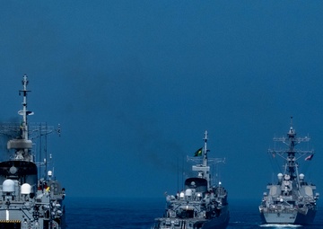 Precision driving with the U.S. Navy, Coast Guard and Brazilian navy