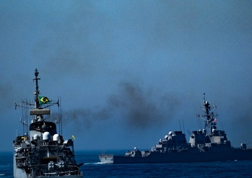 Precision driving with the U.S. Navy, Coast Guard and Brazilian navy