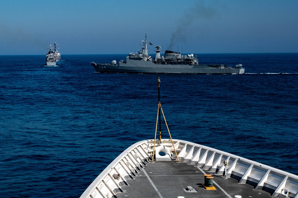 Precision driving with the U.S. Navy, Coast Guard and Brazilian navy