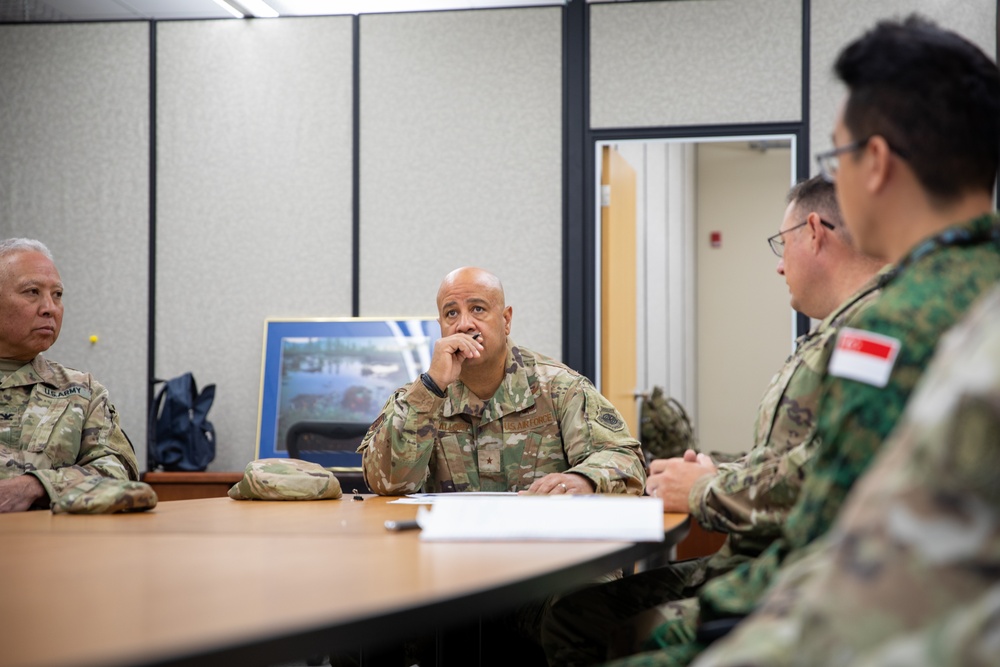 HING 154th Wing Commander Visits During Exercise Tiger Balm 24