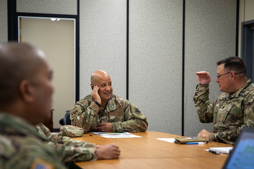 HING 154th Wing Commander Visits During Exercise Tiger Balm 24