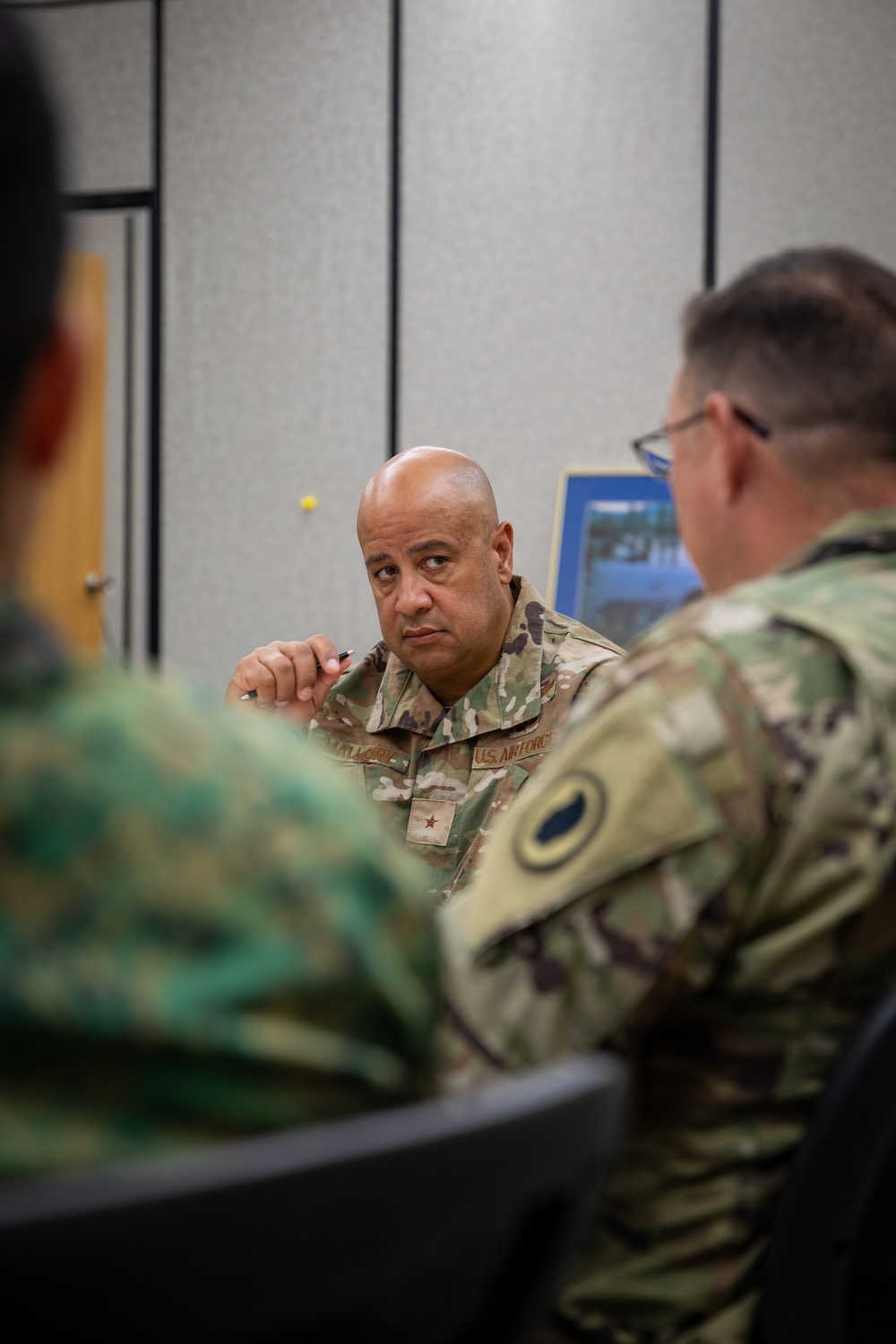 HING 154th Wing Commander Visits During Exercise Tiger Balm 24