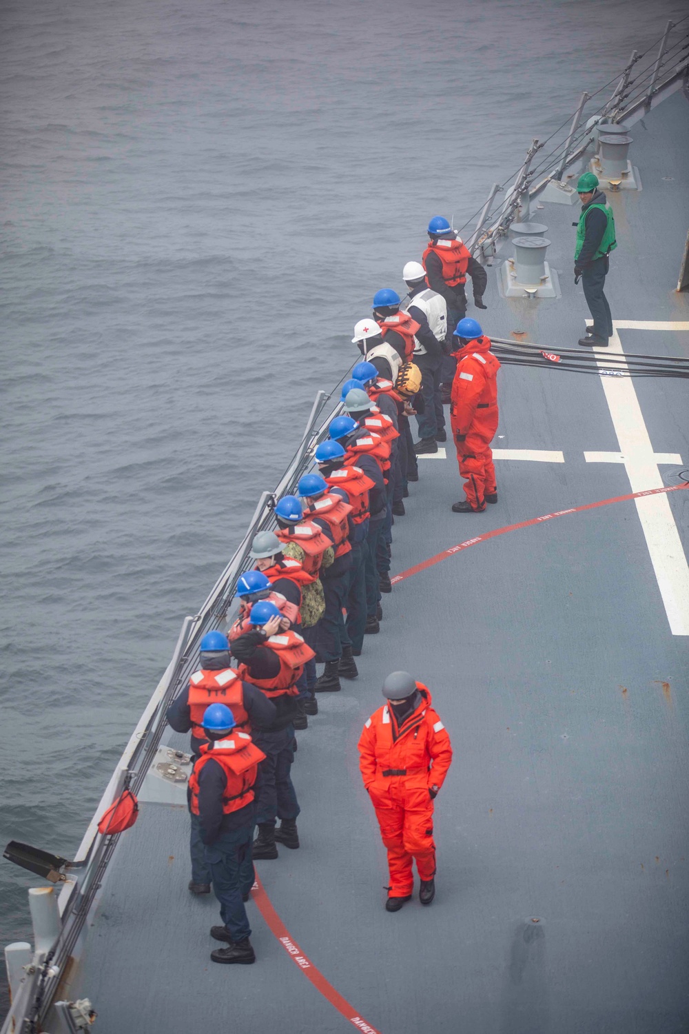 USS Ralph Johnson Conducts Replenishment at Sea