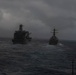 Refueling at sea