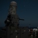 CWIS fires during nighttime exercise