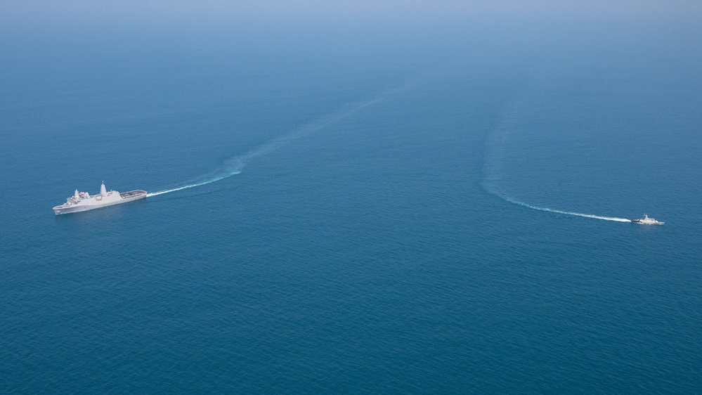 CARAT Indonesia 24: Formation-at-sea
