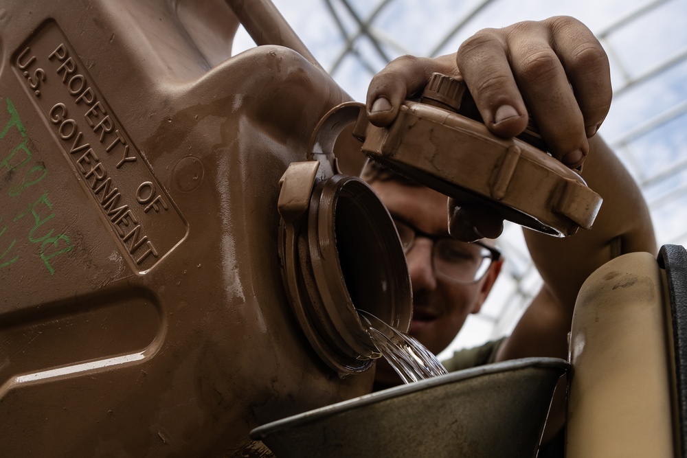 RESCUING THE RESCUER: 1st Maintenance Battalion repair 7 ton