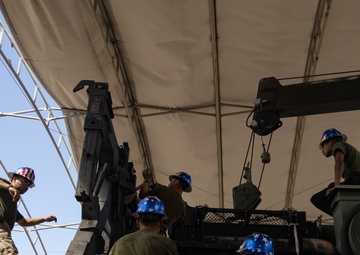 RESCUING THE RESCUER: 1st Maintenance Battalion repair 7 ton