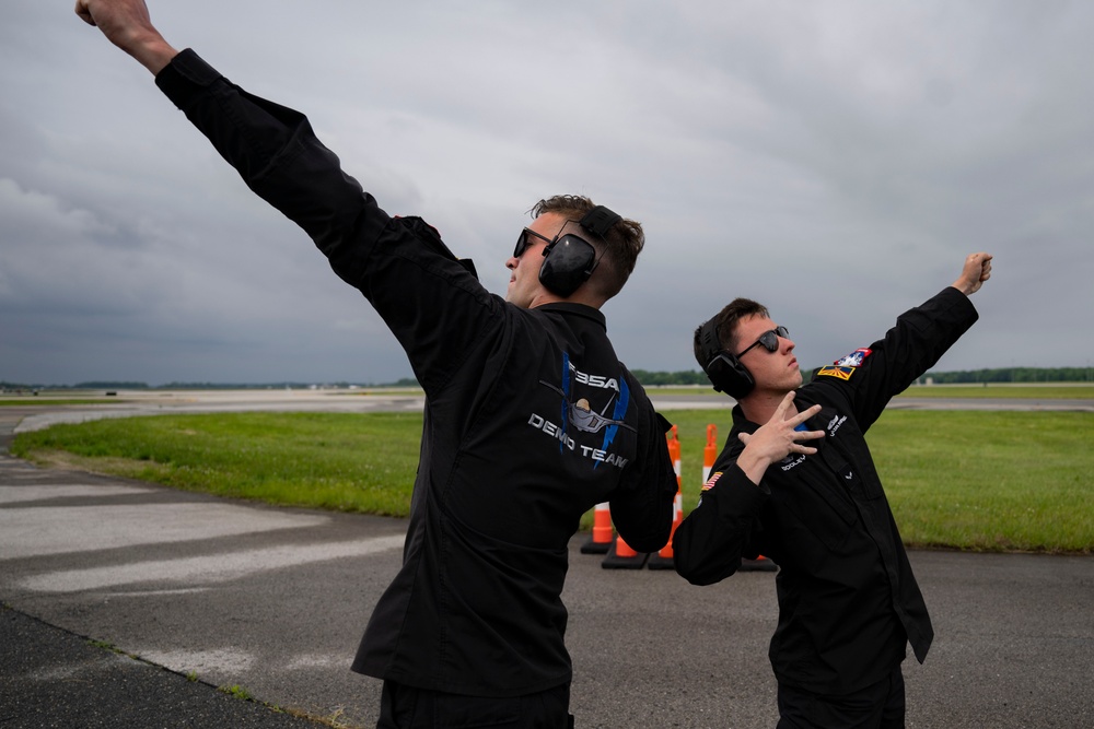 F-35A Demo Team at Dover AFB