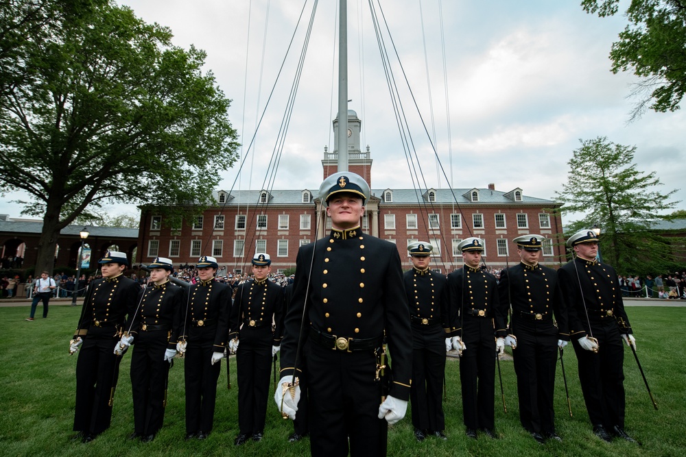 Coast Guard Academy holds Sunset Review