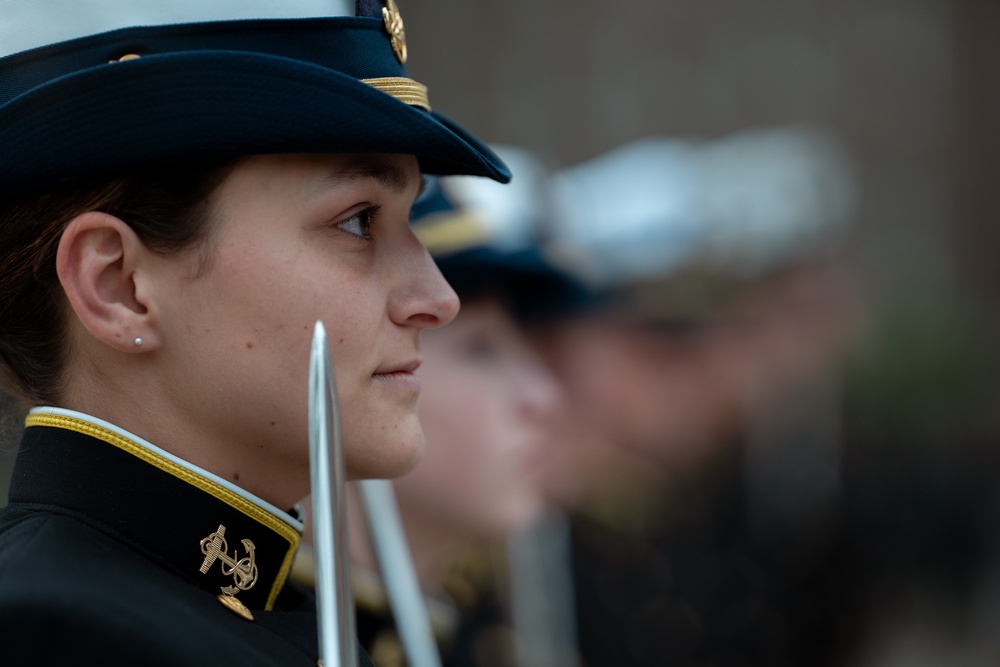 Coast Guard Academy holds Sunset Review
