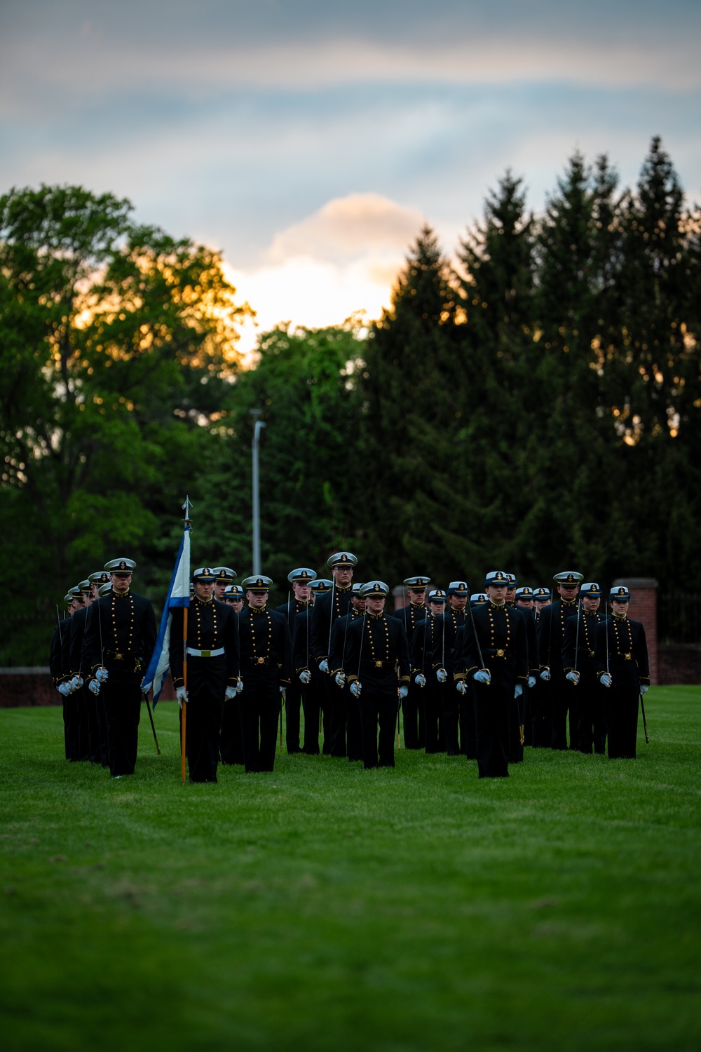 Coast Guard Academy holds Sunset Review