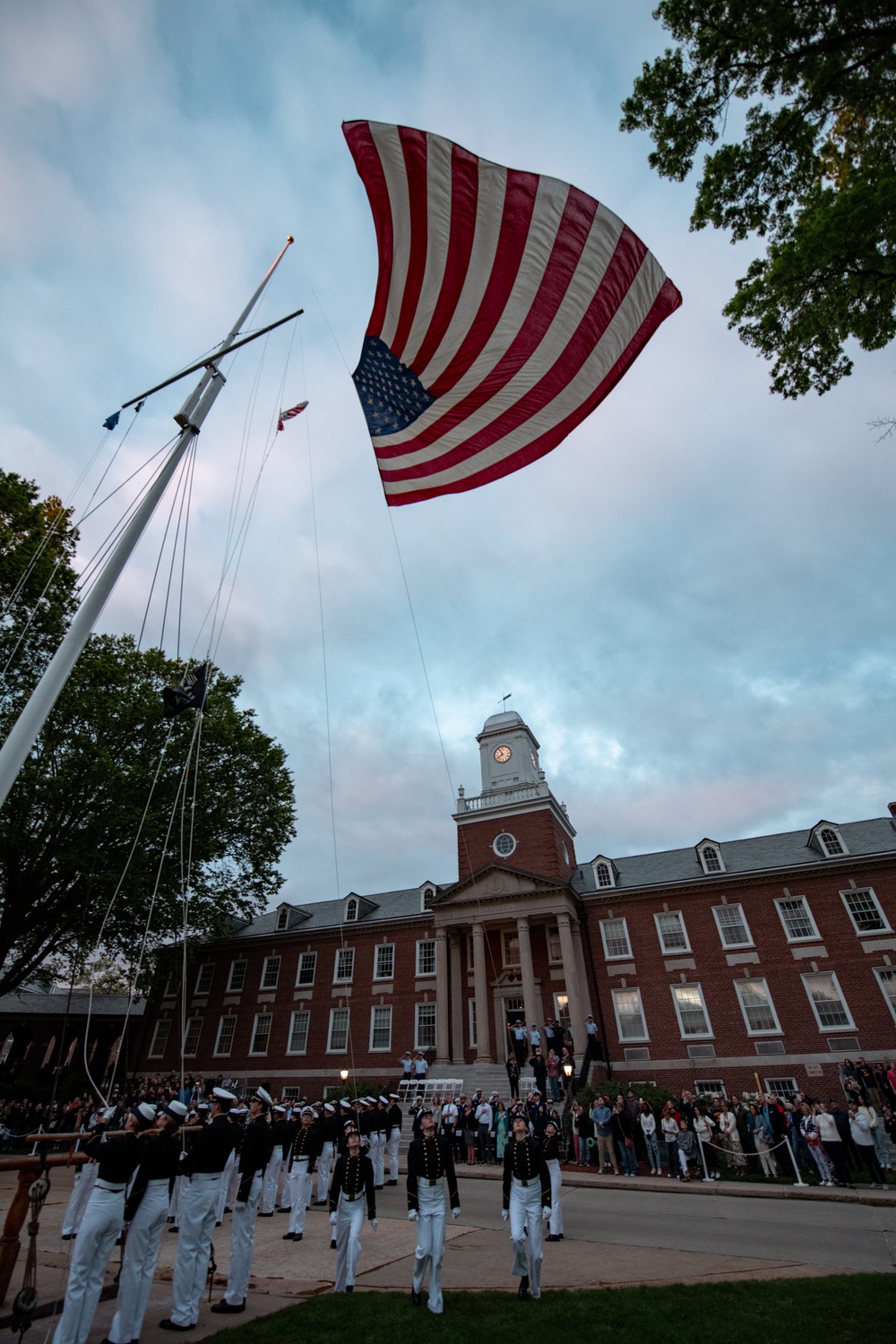 Coast Guard Academy holds Sunset Review