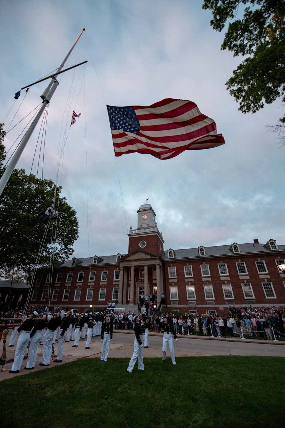 Coast Guard Academy holds Sunset Review