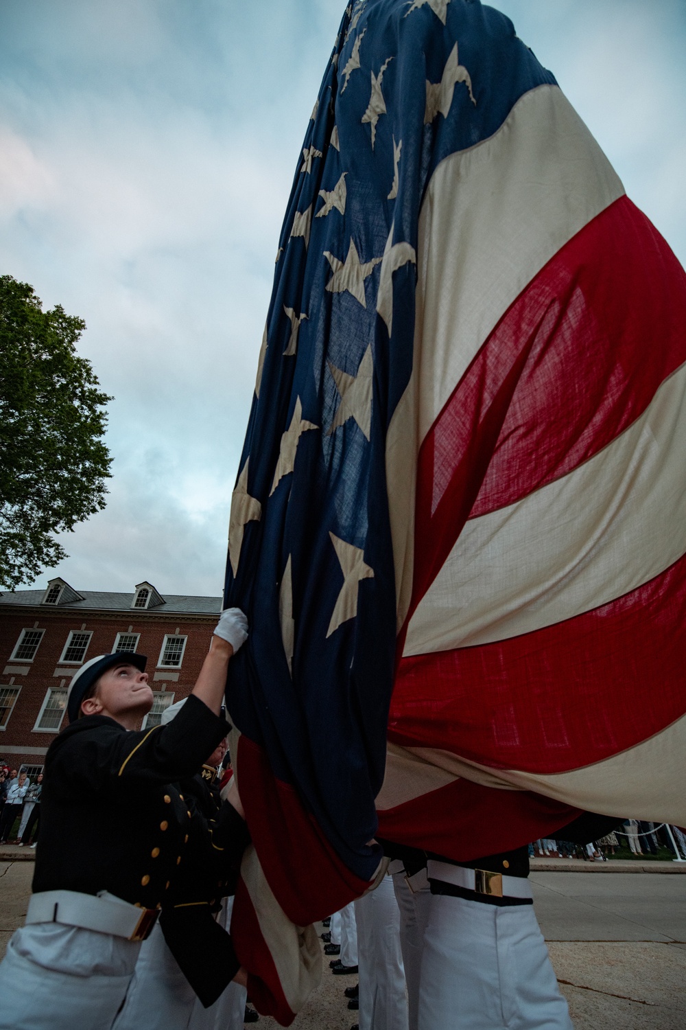 Coast Guard Academy holds Sunset Review
