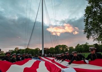 Coast Guard Academy holds Sunset Review