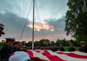 Coast Guard Academy holds Sunset Review