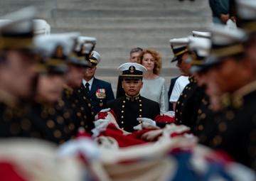 Coast Guard Academy holds Sunset Review