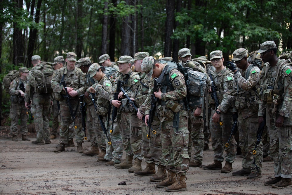 Medical Research and Development Command and Medical Readiness Command, East, participates in the Best Leadership Competition in a Fort Stewart, Georgia