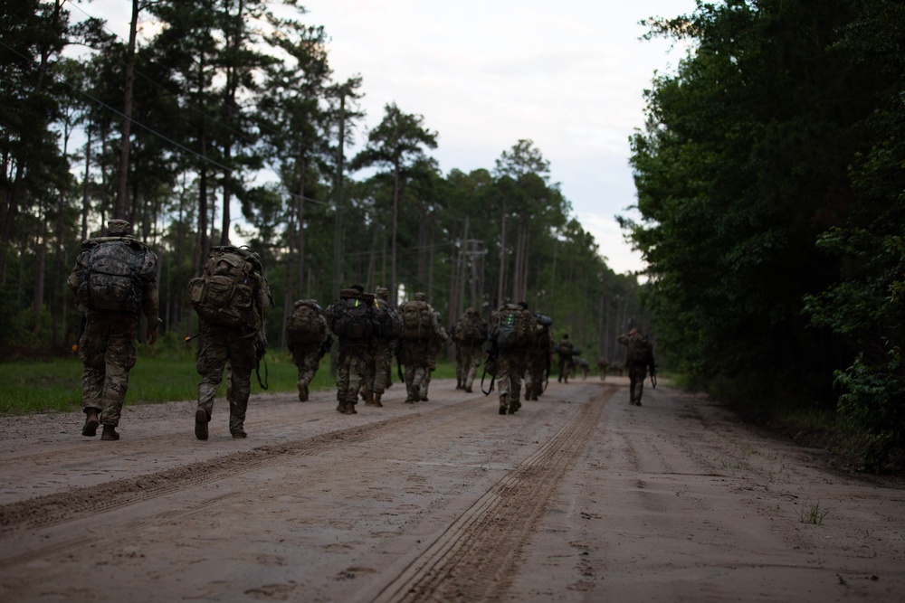 Medical Research and Development Command and Medical Readiness Command, East, participates in the Best Leadership Competition in a Fort Stewart, Georgia