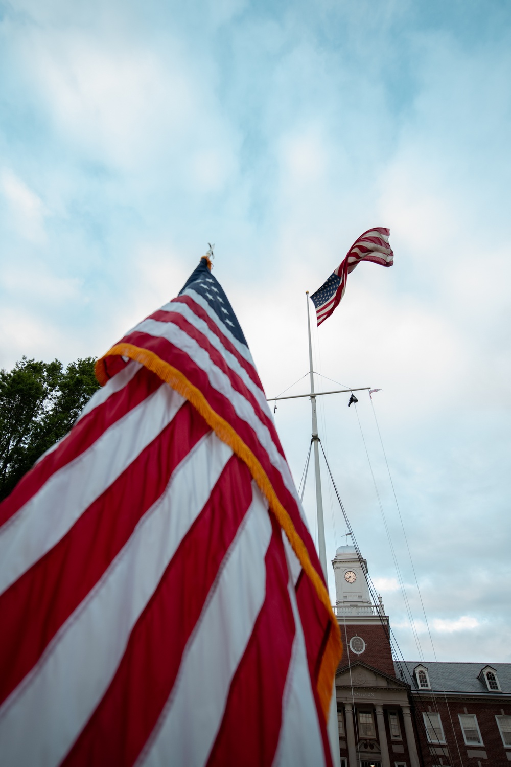 Coast Guard Academy holds Sunset Review