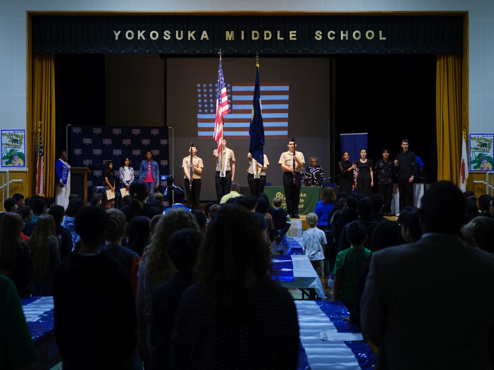 Dr. Opal Lee Visits Yokosuka Middle School