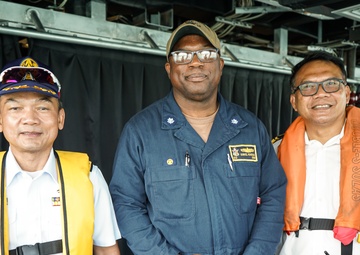 USS Gabrielle Giffords (LCS 10) conducts port visit in Phuket, Thailand