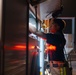 Deployed firefighters complete low-light fire rescue training