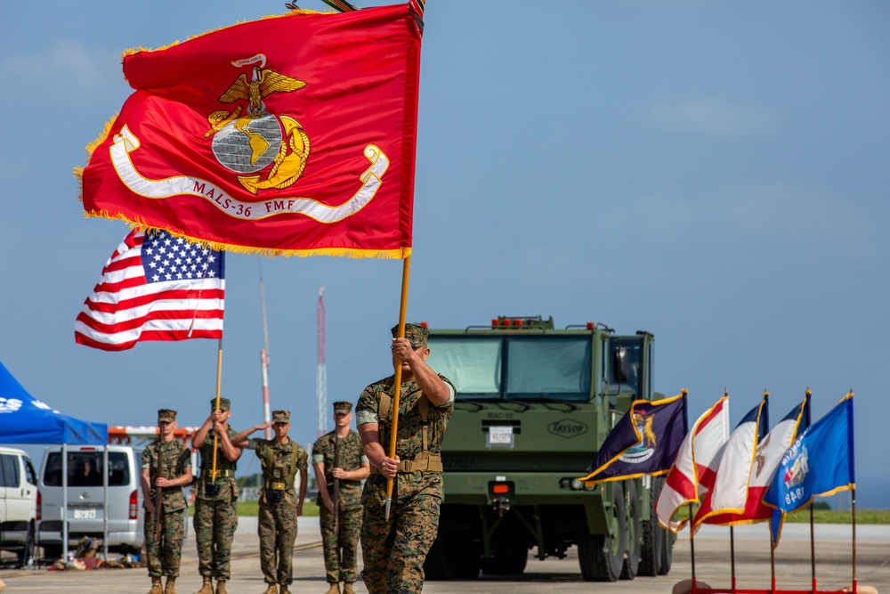 MALS-36 holds change of command ceremony