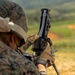 Marines with 3rd Intelligence Battalion conduct an M249 light machine gun range