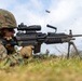 Marines with 3rd Intelligence Battalion conduct an M249 light machine gun range during field exercise.