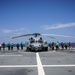 USS Gabrielle Giffords (LCS 10) conducts flight operations at sea