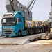 Aid delivered across Trident Pier