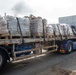 Aid delivered across Trident Pier