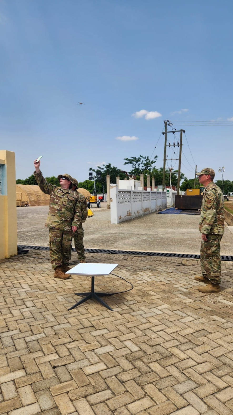 302nd Airlift Wing brings high-speed internet to African Lion 2024