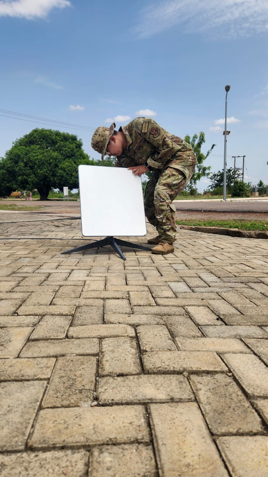 302nd Airlift Wing brings high-speed internet to African Lion 2024