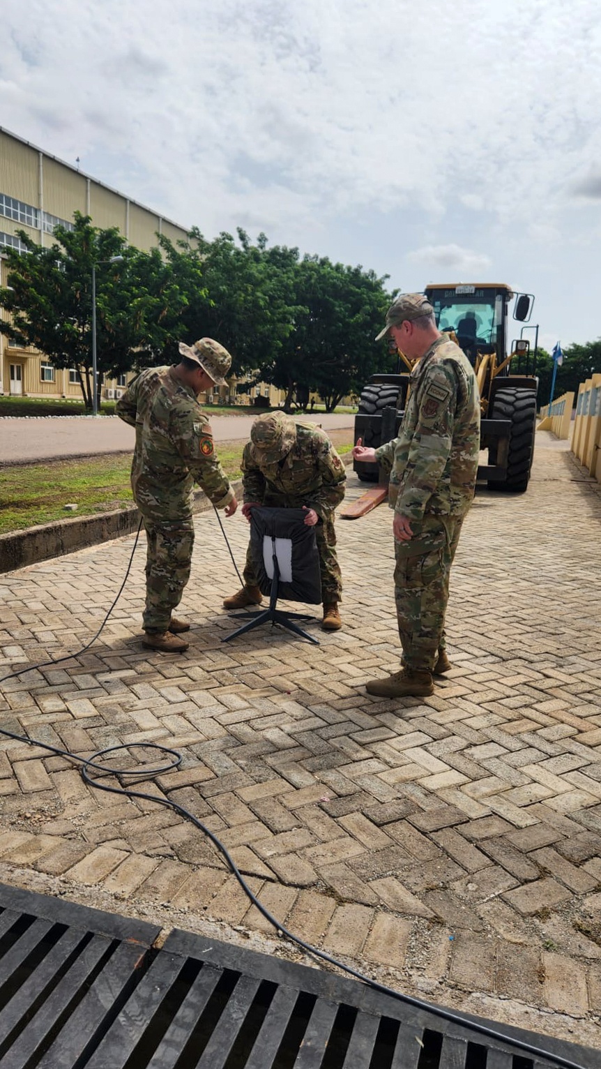 302nd Airlift Wing brings high-speed internet to African Lion 2024