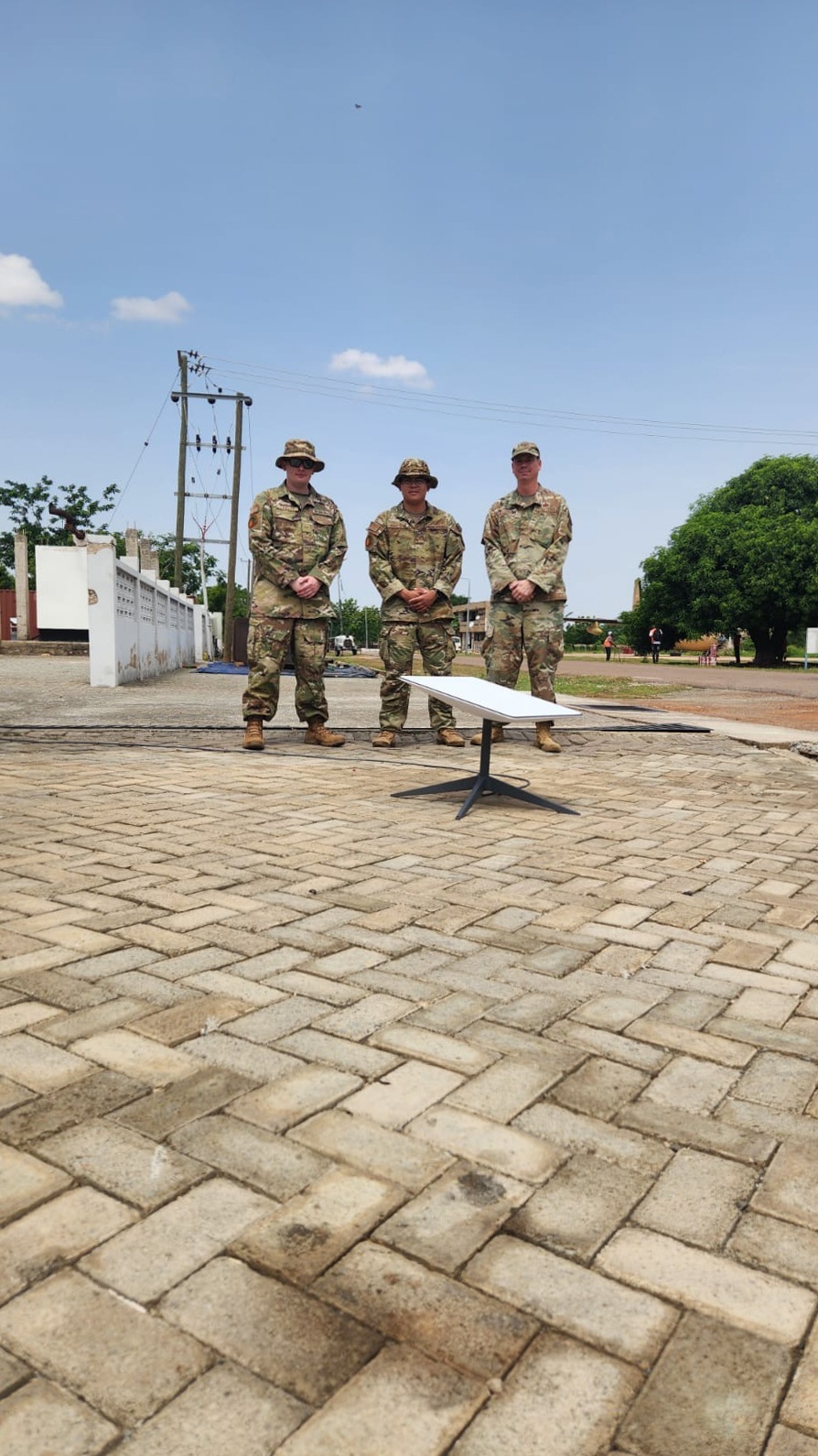 302nd Airlift Wing brings high-speed internet to African Lion 2024