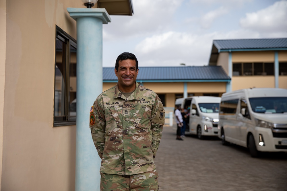 A world of service: Master Sgt. Williams' 20-year Army journey