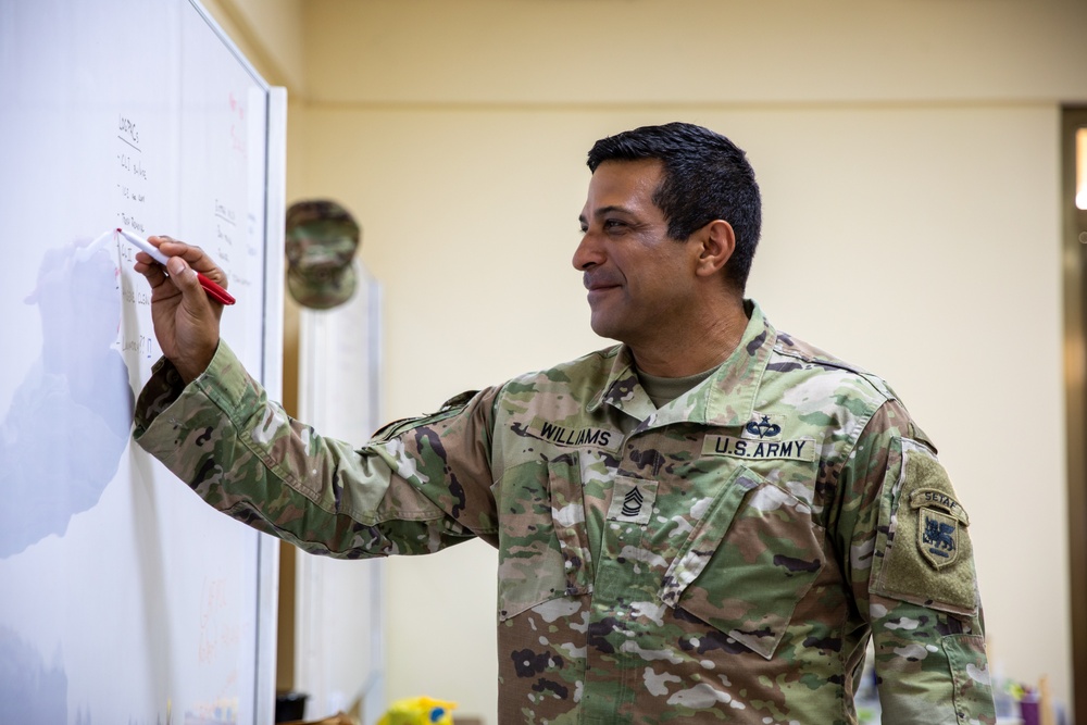 A world of service: Master Sgt. Williams' 20-year Army journey