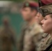 Dignitaries, members of 10th Special Forces Group (Airborne), Polish special forces, 6th Airborne Brigade, gather for the renaming of Camp Miron, May 17, 2024 near Krakow Poland.