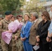 Dignitaries, members of 10th Special Forces Group (Airborne), Polish special forces, 6th Airborne Brigade, gather for the renaming of Camp Miron, May 17, 2024 near Krakow Poland.