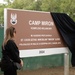 Dignitaries, members of 10th Special Forces Group (Airborne), Polish special forces, 6th Airborne Brigade, gather for the renaming of Camp Miron, May 17, 2024 near Krakow Poland.