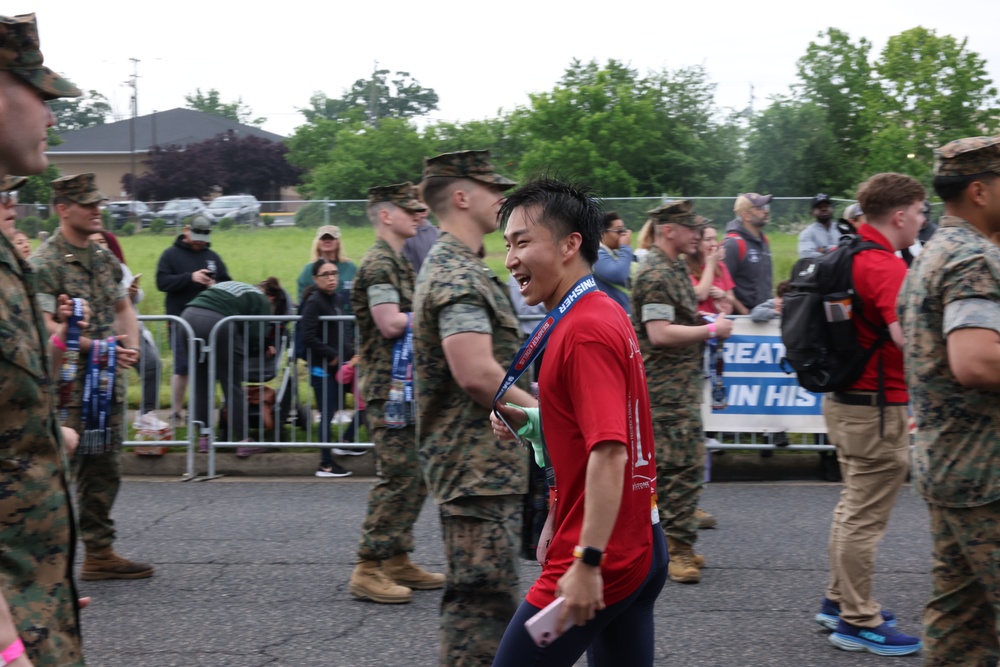 The 17th annual Marine Corps Historic Half Marathon