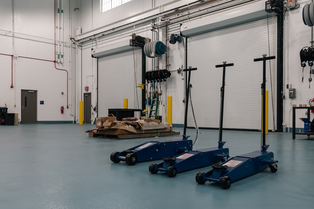Tyndall aircraft fuel truck maintenance facility
