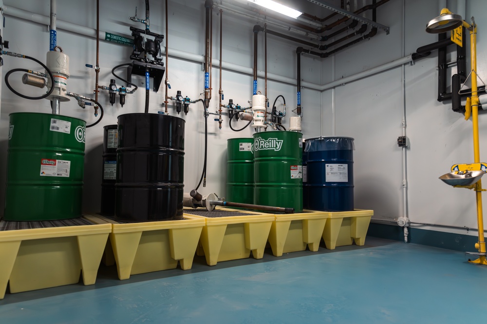 Tyndall aircraft fuel truck maintenance facility